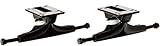 Ridge Unisex-Adult 5' Trucks Skateboard Achsen, Schwarz, 5 Zoll