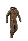 dirtlej dirtsuit core Edition Men der Dreckwetteranzug für alle Biker im Park, Homezone oder Trail, Sand/orange (XS)