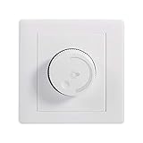 Garosa Licht Dimmer Schalter Praktische Haus Wandmontage Drehknopf Lampen Helligkeit Steuerpult Abblendschalter