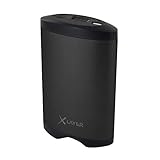XLayer Powerbank Plus Heat 5.200mAh, Externer Akku für Smartphones und Tablets und Handwärmer in einem, Schwarz