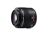 Panasonic H-ES045E LEICA DG ELMARIT Makro 45 mm F2.8 ASPH. Objektiv (Hochleistungs-Makro Objektiv, 90 mm KB, O.I.S.) schwarz
