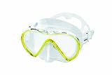 Mares Vento Tauchmaske, Yellow/Clear, One Size