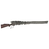 TOURBON Gewehr Sack Aufbewahrung Gun Socke Shotgun Fall Sleeve 134,6 cm - grau