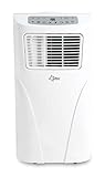 SUNTEC mobiles lokales Klimagerät Easy 2.7 Eco [Räume bis 80 m³ (~34 m²), Kühlen + Entfeuchten mit ökologischem Kühlmittel R290, 9.000 BTU/h, Energieeffizienzklasse A], 240 V