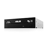 Asus BW-16D1HT Silent interner Blu-Ray Brenner (16x BD-R (SL), 12x BD-R (DL), 16x DVD±R), Bulk, BDXL, Sata, Schwarz