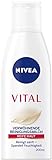 NIVEA VITAL Verwöhnende Reinigungsmilch (200 ml), Gesichtsreinigungsmilch entfernt Make-Up und Hautverschmutzungen gründlich, sanfte und feuchtigkeitsspendende Reinigungsmilch