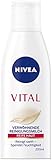 NIVEA VITAL Verwöhnende Reinigungsmilch (200 ml), Gesichtsreinigungsmilch entfernt Make-Up und Hautverschmutzungen gründlich, sanfte und feuchtigkeitsspendende Reinigungsmilch