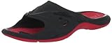Fashy Unisex Aquafeel Profi Pool Shoe Dusch- & Badeschuhe, Schwarz (Schwarz-Rot 40), 36/37 EU