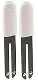 Royal Gardineer Zubehör zu Bodenfeuchtigkeitsmeser: 2er-Set 4in1-Pflanzensensoren mit Bluetooth und App-Kontrolle (Pflanzensensor kabellos)