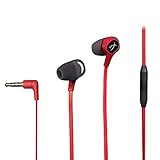 HyperX HX-HSCEB-RD Earbuds - Kopfhörer für Nintendo Switch, PC und Handys, Rot