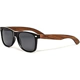 GOWOOD Walnussholz Sonnenbrille Herren und Damen Polarisiert