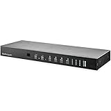 StarTech.com 4x4 HDMI Matrix Switch mit Audio- und Ethernet-Steuerung - 4K 60Hz - HDMI-Switch - Rack-montierbar (VS424HD4K60)