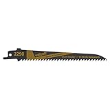 Wolfcraft 2290000 2 Säbelsägeblätter HCS 130 mm