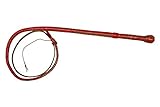 Ardour Crafts Bullpeitsche, 3,6 m, 12 Zöpfe, Rindsleder, maßgeschneiderte Bullpeitsche für Bauch und Nackenrolle