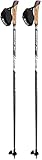 Swix CT2 Nordic Walking Stock Black mit Twist & Go Spitze 1 Paar 110cm