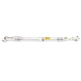 TEN-HIGH beschichtete Reduzierlaserröhre Laser Tube 130W 1650mm Dm. 60/80mm für Laser Gravier- und Schneiden Maschine