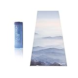 Yoga Design Lab Hot Yoga Handtuch | rutschfest, leicht, recyceltes, saugfähiges Mikrofaser Yogahandtuch | schnelltrocknend, waschmaschinenfest (Kaivalya)