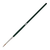 Kreul 721004 - Universalpinsel Basic Synthetics, für Kunst, Hobby, Schule und Großverbraucher, Besatz aus feinem Nylonhaar, rund, Größe 4