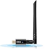 Aoyool WLAN Stick,WLAN Adapter AC1300 (5.8G/867Mbps+2.4G/400Mbps), USB Stick 3.0 mit High-Gain Antennen für Windows 10/8.1/8/7/XP, Mac OS