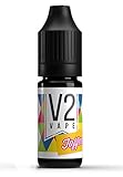 V2 Vape Toffee / Karamell AROMA / KONZENTRAT hochdosiertes Premium Lebensmittel-Aroma zum selber mischen von E-Liquid / Liquid-Base für E-Zigarette und E-Shisha 10ml 0mg nikotinfrei