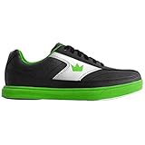 Brunswick Bowling Products Mens Renegade Bowling Shoes- M US, Black/Neon Green, 8