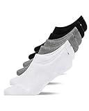 Snocks Sneaker Socken Herren Mix Größe 47-50 6x Paar Herren Sneaker Socken Füßlinge Herren Sneakersocken Herren 47-50 Invisible Socks Kurze Socken