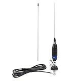 Midland T638.05 Antenne CB Funk 130 mit Kabel im Lieferumfang enthalten Schwarz