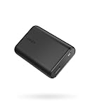 Anker Powerbank PowerCore 10000mAh, der kleine und leichter externer Akku, kompakt für iPhone XS Max/XR/XS/X/8/8Plus/7/6s/6Plus, iPad, Samsung Galaxy und weitere Smartphones(Schwarz)