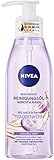 NIVEA Beruhigendes Reinigungsöl (150 ml), sanfte Gesichtsreinigung für sensible Haut, mildes Reinigungsöl mit Traubenkern-Öl für Gesicht & Augen