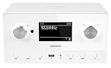 MEDION P85066 WiFi Stereo Internet-Radio, DAB+/UKW-Empfänger, Empfang von über 15.000 Internetradiosendern, USB-Anschluss, drahtlose Anbindung durch WLAN-Technologie