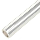 100m Rolle Geschenkfolie 70cm 25my unbedruckt klar transparent // Blumenfolie Klarsichtfolie Folie 50-mm Secarekern Geschenkpapier Abrollger?te