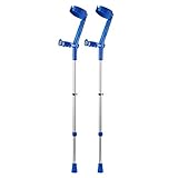 Invacare Krücken Safe In (Paar) Blau
