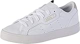 adidas Damen Sleek Sneaker, Weiß (Footwear White/Footwear White/Crystal White 0), 38 EU