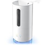 Arendo - Luftbefeuchter Raumbefeuchter - Ultraschall Diffusor Humidifier - Wasser Zerstäuber - 3L Wasserbehälter - zur Verbesserung von Gesundheit und Raumklima