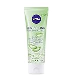 NIVEA Reis Peeling Bio Aloe Vera, natürliche Gesichtsreinigung mit hoher Peeling-Intensität, Peeling für das Gesicht ohne Mikroplastik