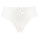 Hunkemöller Damen Hochsitzender Slip Sophie 2XL, Off White