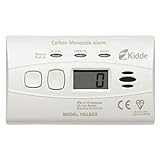 Kidde 10LLDCO Kohlenmonoxid Alarm Digital Display mit versiegelten Akku, Standard Alarm