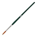 Kreul 721008 - Universalpinsel Basic Synthetics, für Kunst, Hobby, Schule und Großverbraucher, Besatz aus feinem Nylonhaar, rund, Größe 8