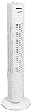 Bestron Turmventilator mit Schwenkfunktion, Höhe: 75 cm, 35 W, Weiß