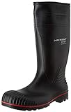 Dunlop Protective Footwear Acifort Heavy Duty full safety Unisex-Erwachsene Gummistiefel, Schwarz, 47