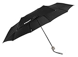 Wenger Regenschirm Manueller Taschenschirm (Schwarz) W1003