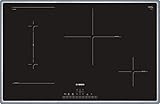 Bosch PVS845FB5E Serie 6 Induktionskochfeld (autark) / 80 cm / Schwarz / Umlaufender Rahmen / DirectSelect / 17 Leistungsstufen / PowerBoost / MoveMode / CombiZone