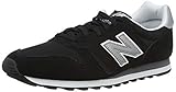 New Balance Herren 373 Core Sneaker Low-top, Schwarz (Black), 43 EU