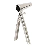 NOPNOG Vaginal- und Analdilatator, Spekulum, Vaginalklemme, Edelstahl, Silber