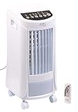 Sichler Haushaltsgeräte Klimagerät: 3in1-Luftkühler, Luftbefeuchter & Ionisator, Timer, Fernbedienung, 65W (Luftkühler mit Wasserkühlung)