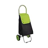 PULLEY Hebekissen Folding Shopping, Einkaufswagen | Reisewagen Trolley, 600D Oxford Tuch Einkaufstasche Wagen Tragbare Tote hebekissen (Color : Green)