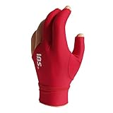 Manuel Gil Handschuh Billard IBS Glove Pro Red