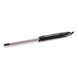 BaByliss 10mm Curling Wand Lockenstab mit Quartz-Keramik Beschichtung für Enge Afro-Locken, rosa Schwarz, C449E