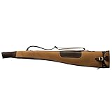 Tourbon Leinwand und Leder Vintage Jagd Gun Tragetasche rutschfest Shotgun Fall 134,6 cm