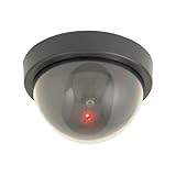 Mercury Videoüberwachung CCTV Decken Montage Attrappe Sicherheits Kamera Mit Blink LED